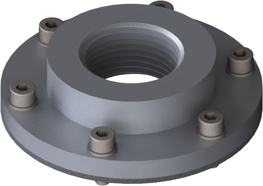 Flange Adapter LK73 AL EPDM N1"f